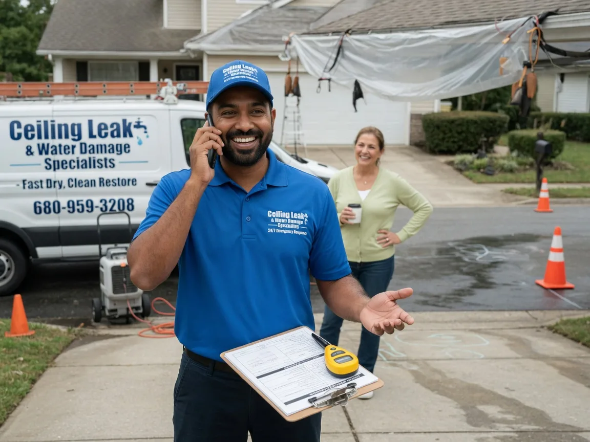 Ceiling Leak Cleanup Wirtz, VA FAQs